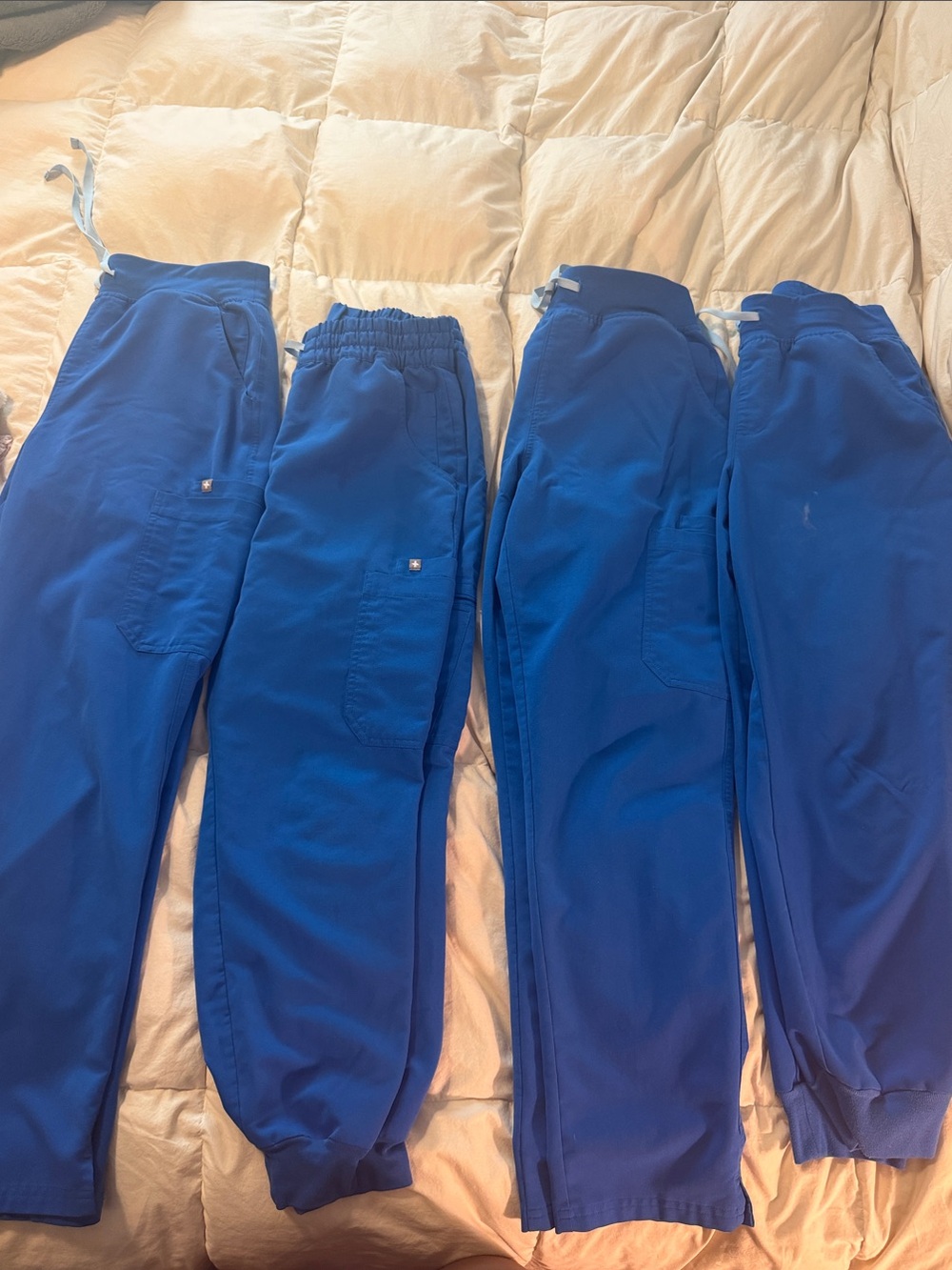 Figs Royal Blue Women's Jogger Scrub Pants